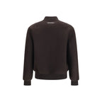 Brown Wool Oves Aries Bomber