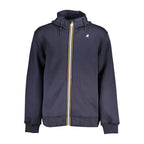 Blue Polyester Men's Jacket