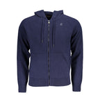 Blue Wool Men's Pullover