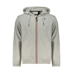Gray Polyester Men Sweatshirt