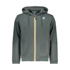 Green Polyester Menswear Sweatshirt