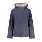 Blue Polyester Women's Jacket