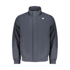 Blue Polyester Men's Jacket