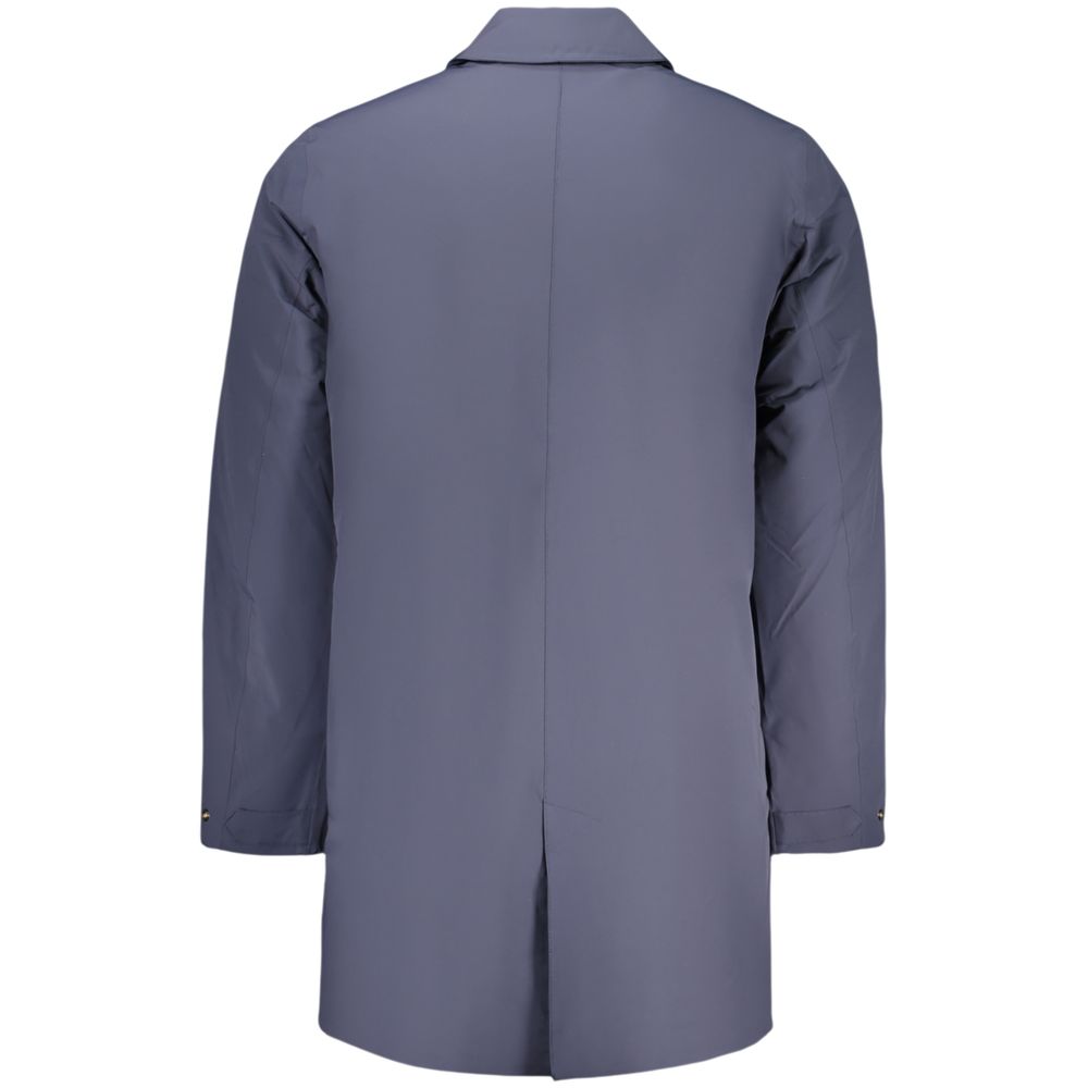Blue Polyamide Men's Jacket