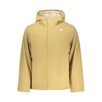 Beige Polyester Men's Jacket