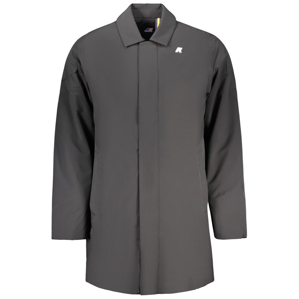 Black Polyamide Men's Jacket