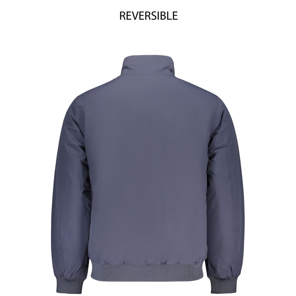 Blue Polyamide Men's Jacket
