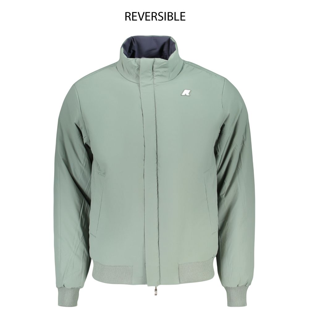 Blue Polyamide Men's Jacket