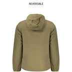 Green Nylon Men's Jacket