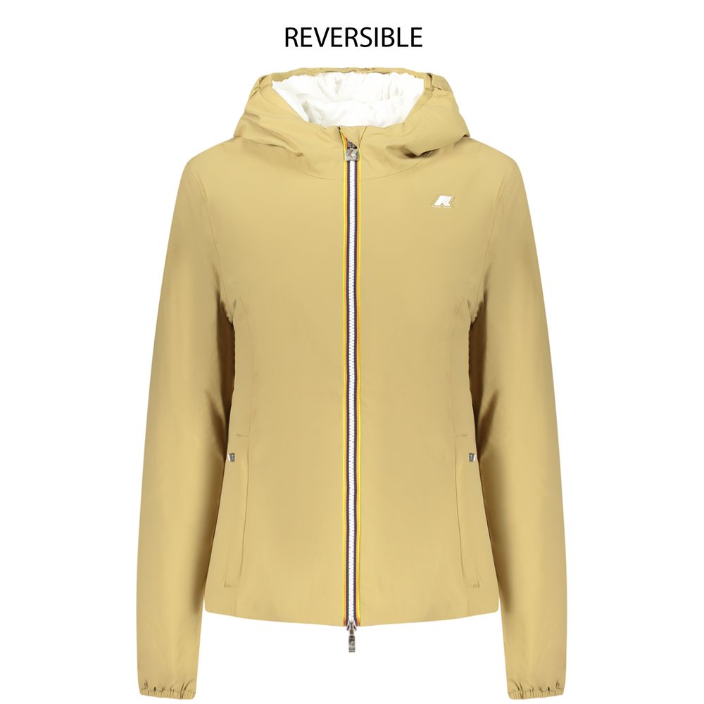 Beige Nylon Shell Jacket