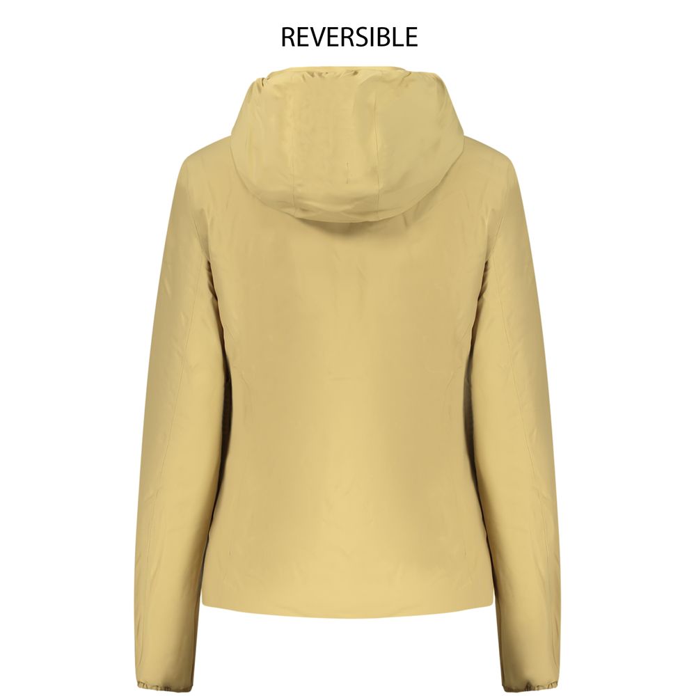 Beige Nylon Shell Jacket