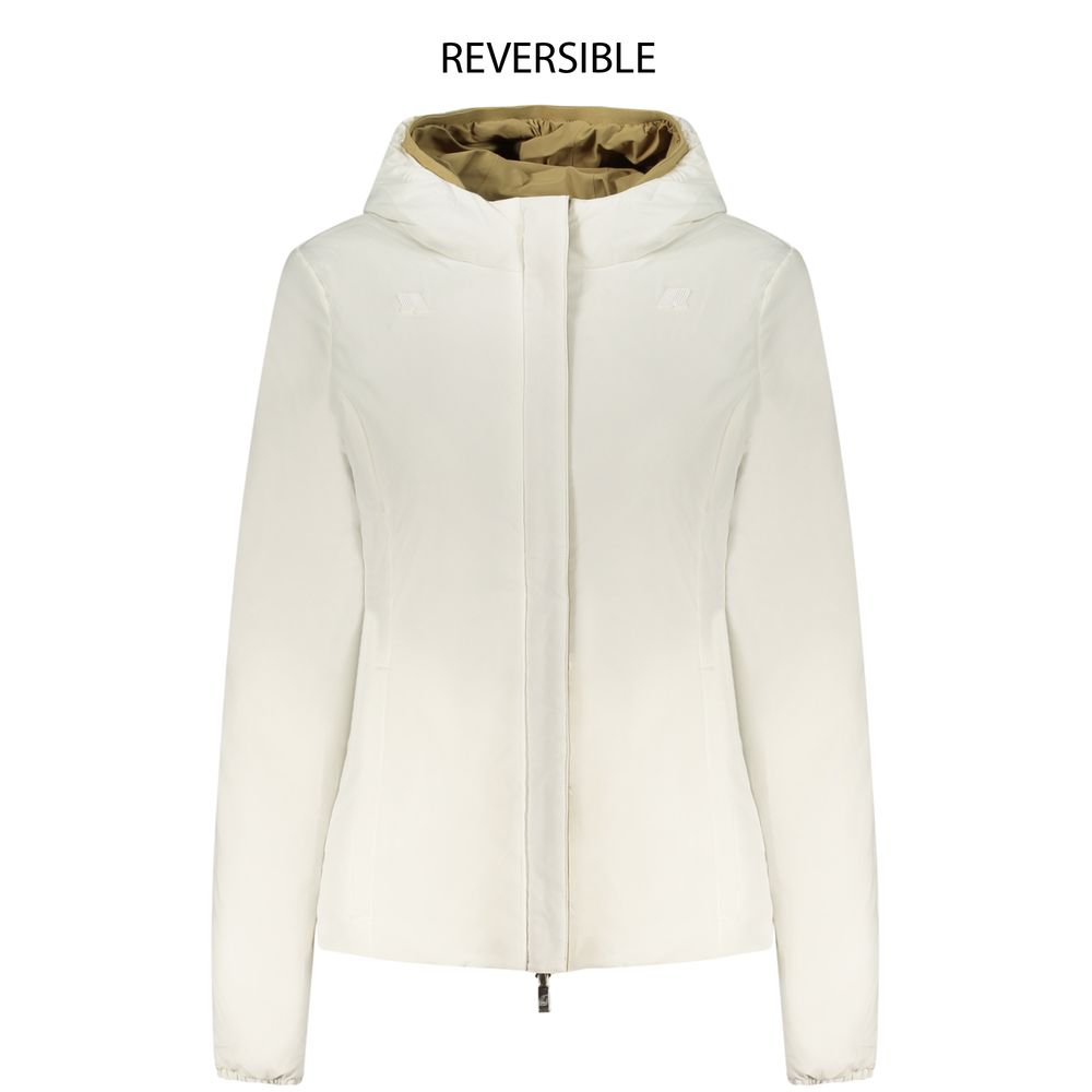 Beige Nylon Shell Jacket