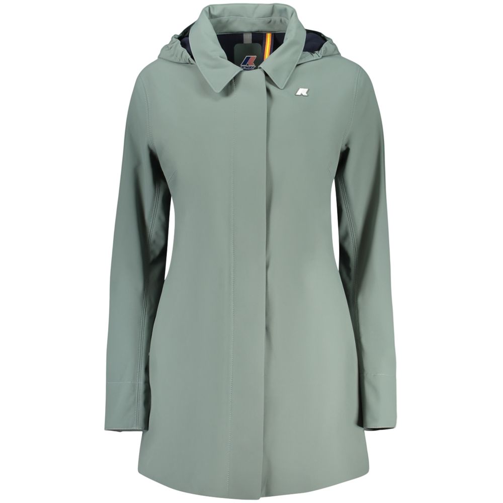Verde Poliestere Donna Giacca