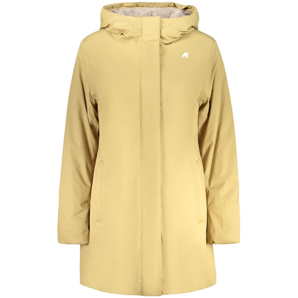 Beige Polyester Women's Jacket