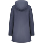 Blue Nylon Women's Jacket