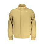 Beige Polyester Men's Jacket