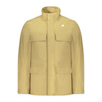 Beige Polyester Men's Jacket