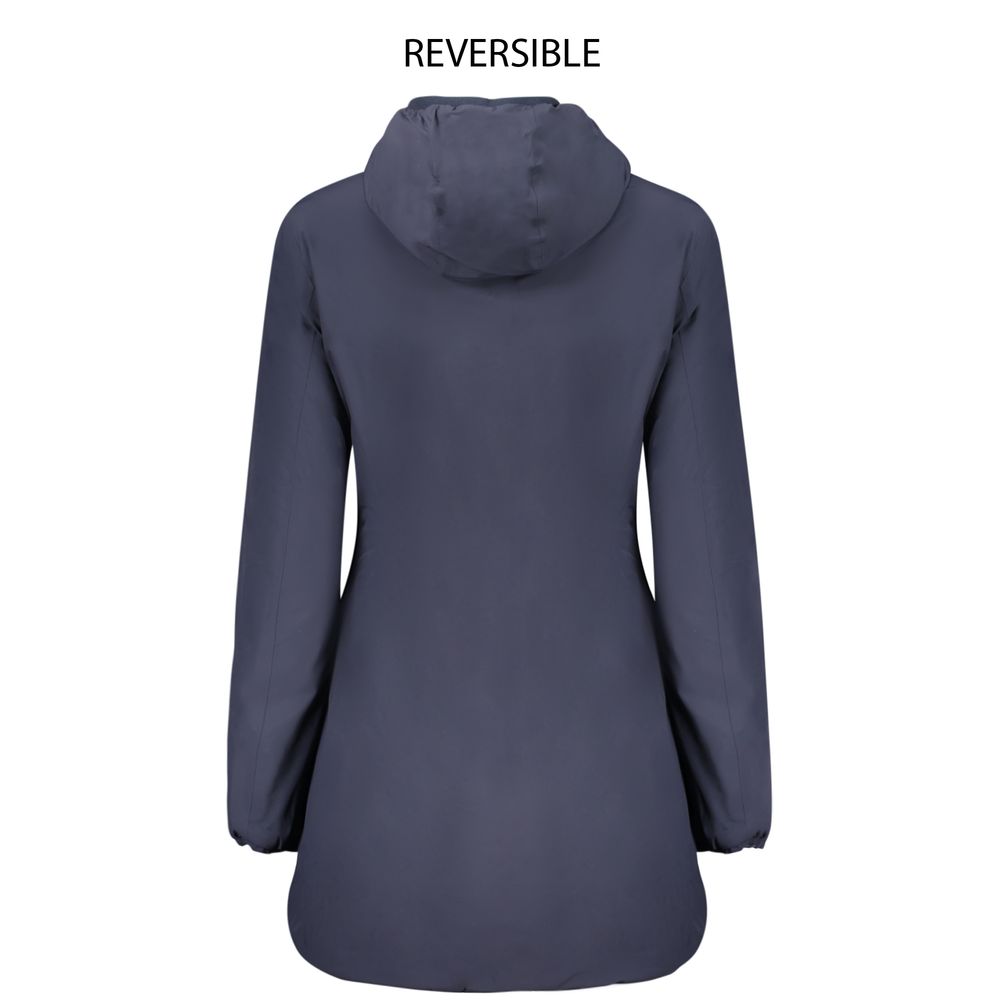 Blue Nylon Women's Jacket