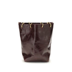 Brown Calf Leather Bos Taurus Backet Bag