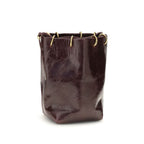 Brown Calf Leather Bos Taurus Backet Bag