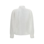 White Polyester Shirt