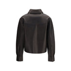 Black Lamb Leather Leather Jacket