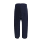 Blue Cotton Joggers (Workout Pants)