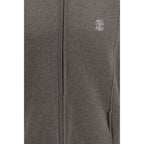 Bicolor Cashmere Hoodie