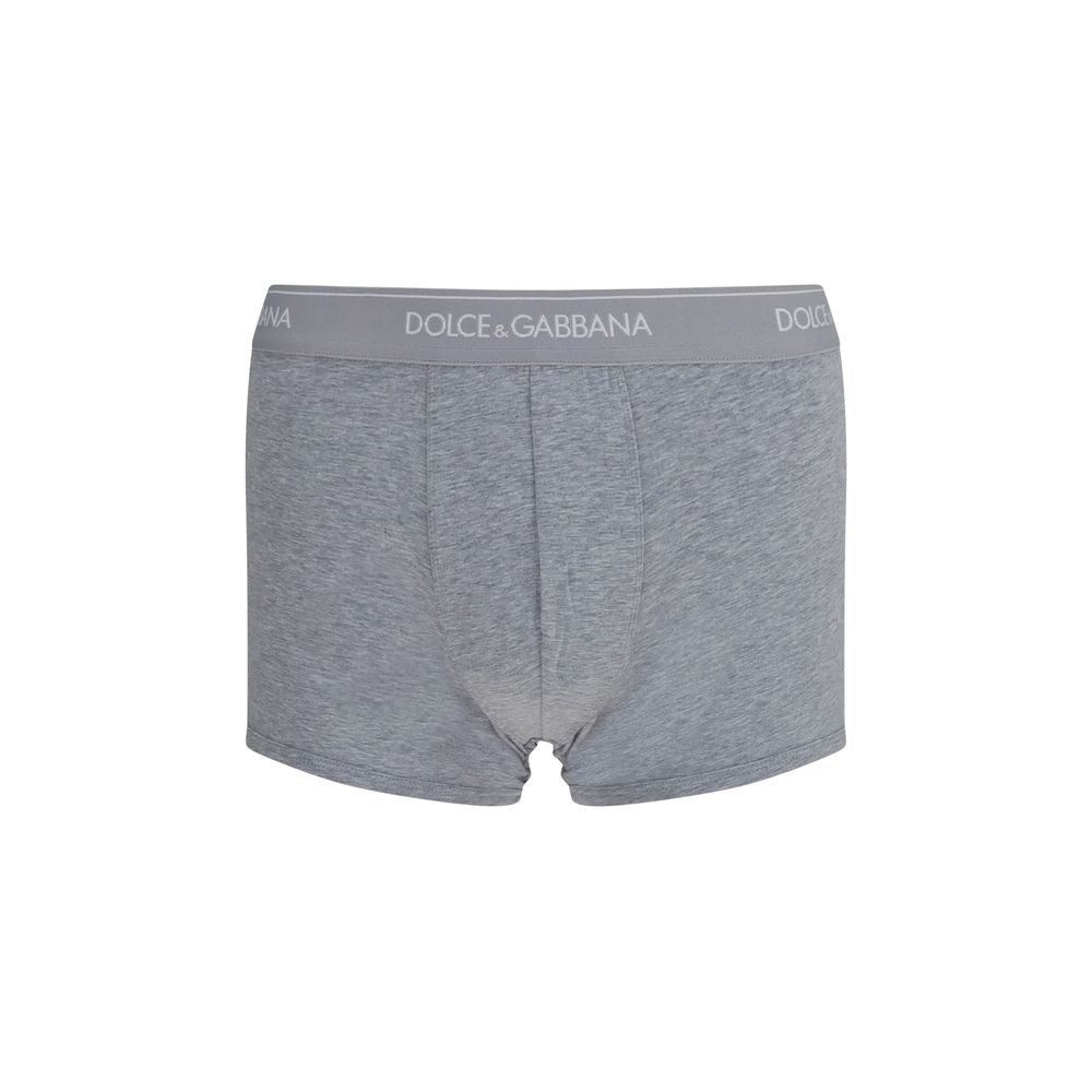 Gray Cotton Boxers