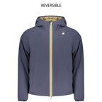 Blue Nylon Men's Jacket