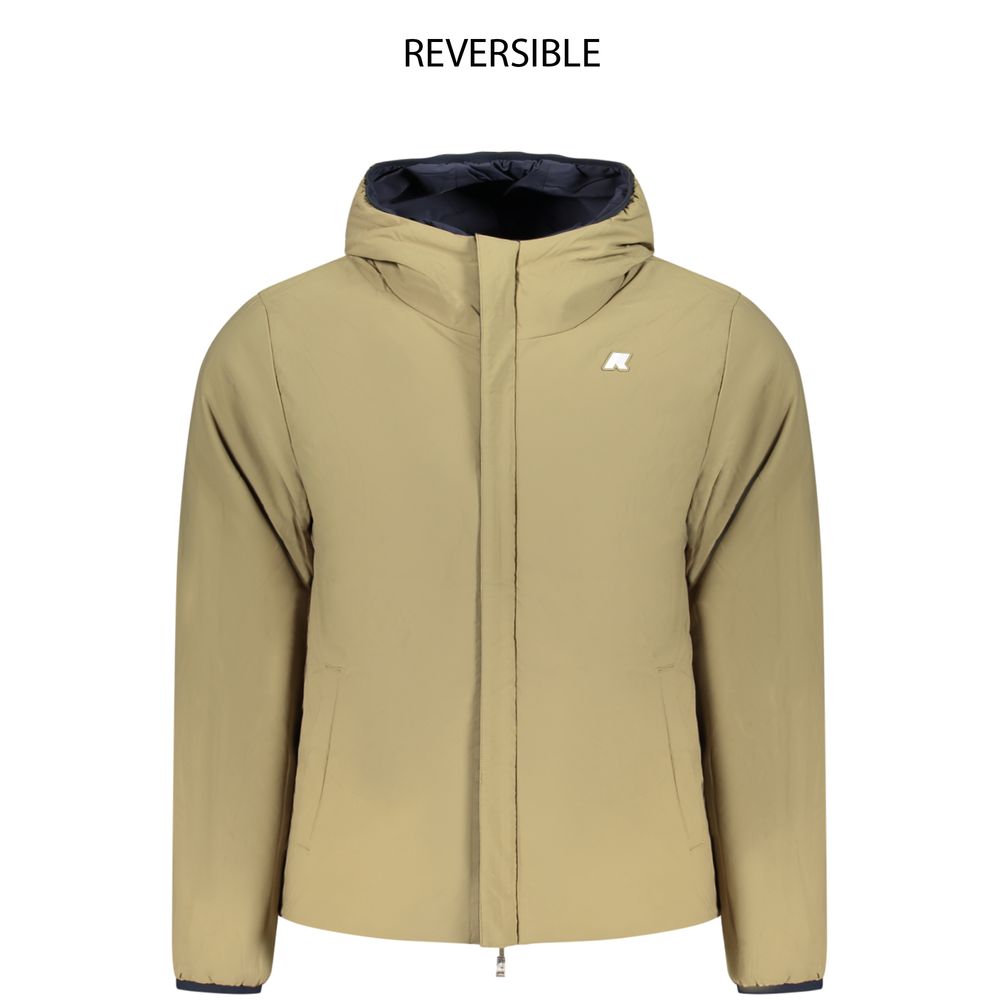Blue Nylon Men's Jacket