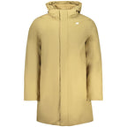 Beige Polyester Men's Jacket