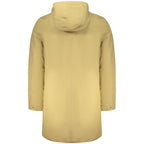 Beige Polyester Men's Jacket