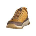 Brown Polyurethane Men's Sneaker