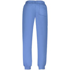 Blue Cotton Men's Trousers