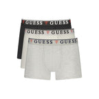 Grey Cotton Men's Boxer
