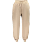 Beige Lyocell Womens Trousers