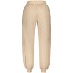 Beige Lyocell Womens Trousers