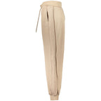 Beige Lyocell Womens Trousers