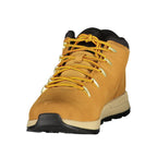Yellow Leather Women's Sneaker