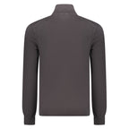 Black Cotton Men's Sweater