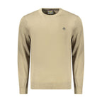 Green Cotton Men's Sweater