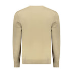 Green Cotton Men's Sweater