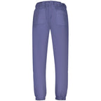 Blue Cotton Men's Trouser