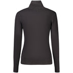 Black Viscose Women's Sweater