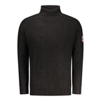 Black Acrylic Men Sweater
