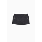 Navy Blue Denim Skirt