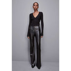 Black Leather Pants