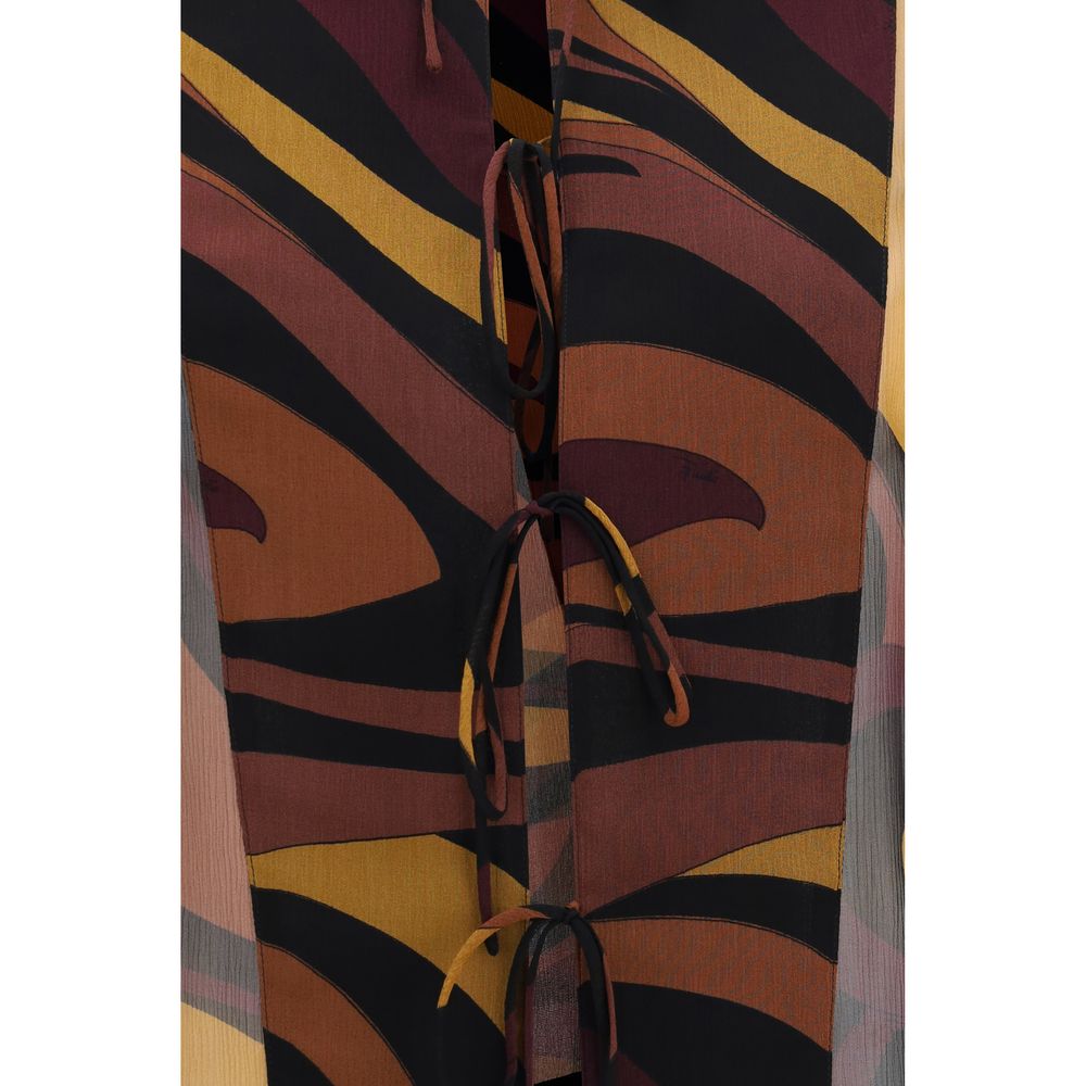 Multicolor Silk Blouse