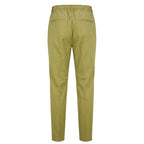Green Cotton Men Pants